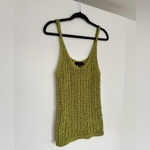 Zara Olive Green Knit Tank Top